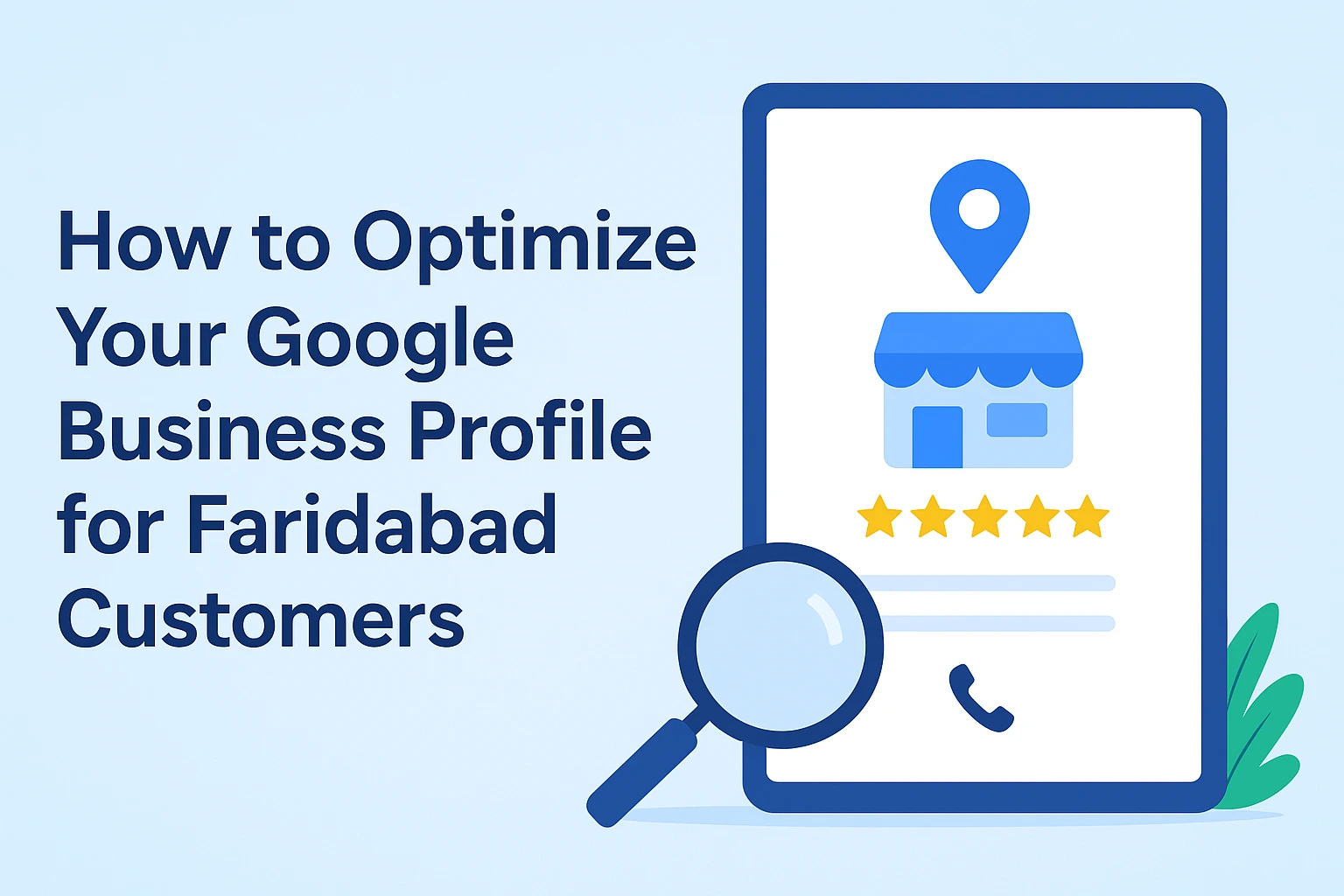 Google Business Profile Faridabad