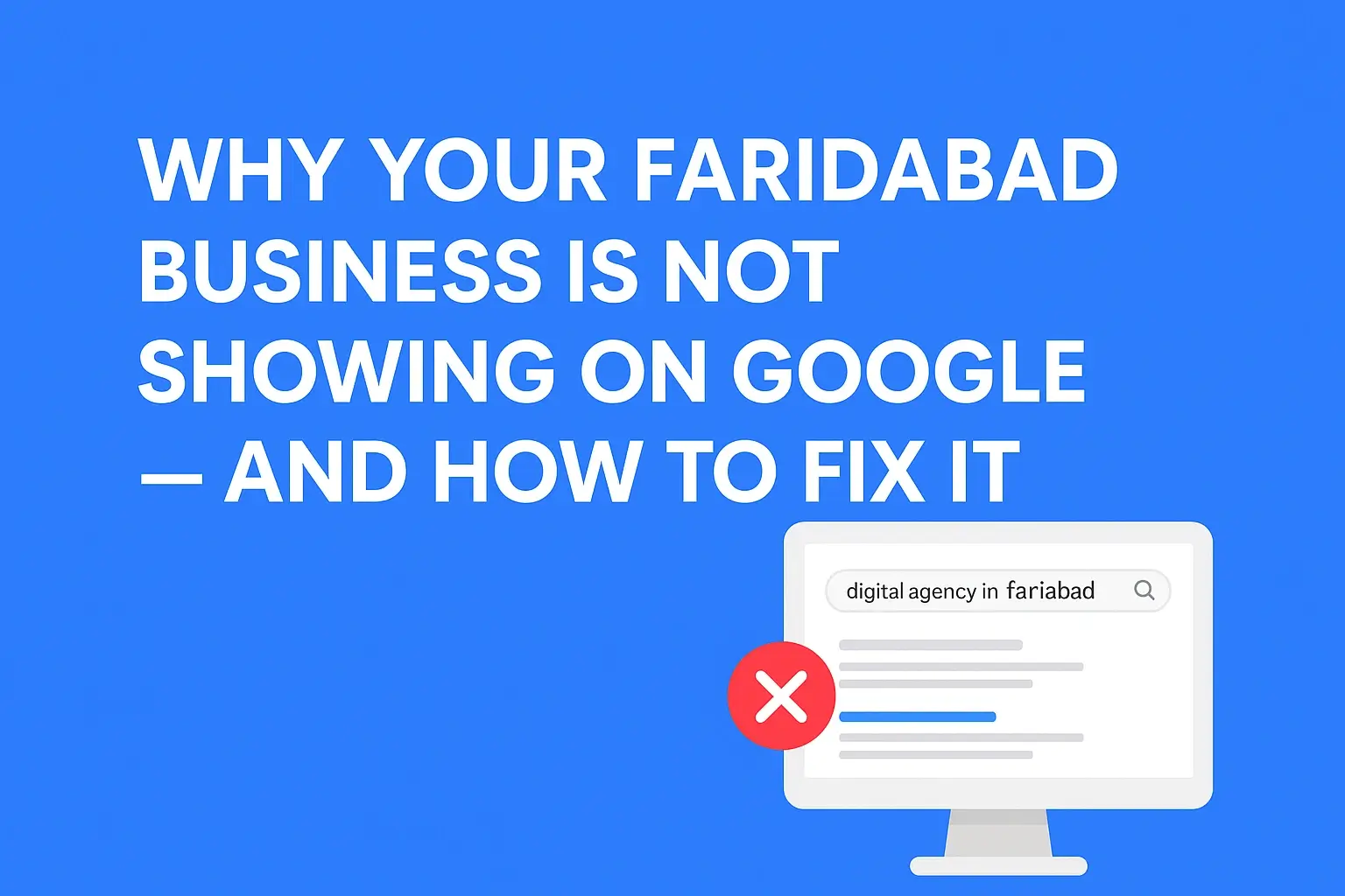 digital agency in faridabad