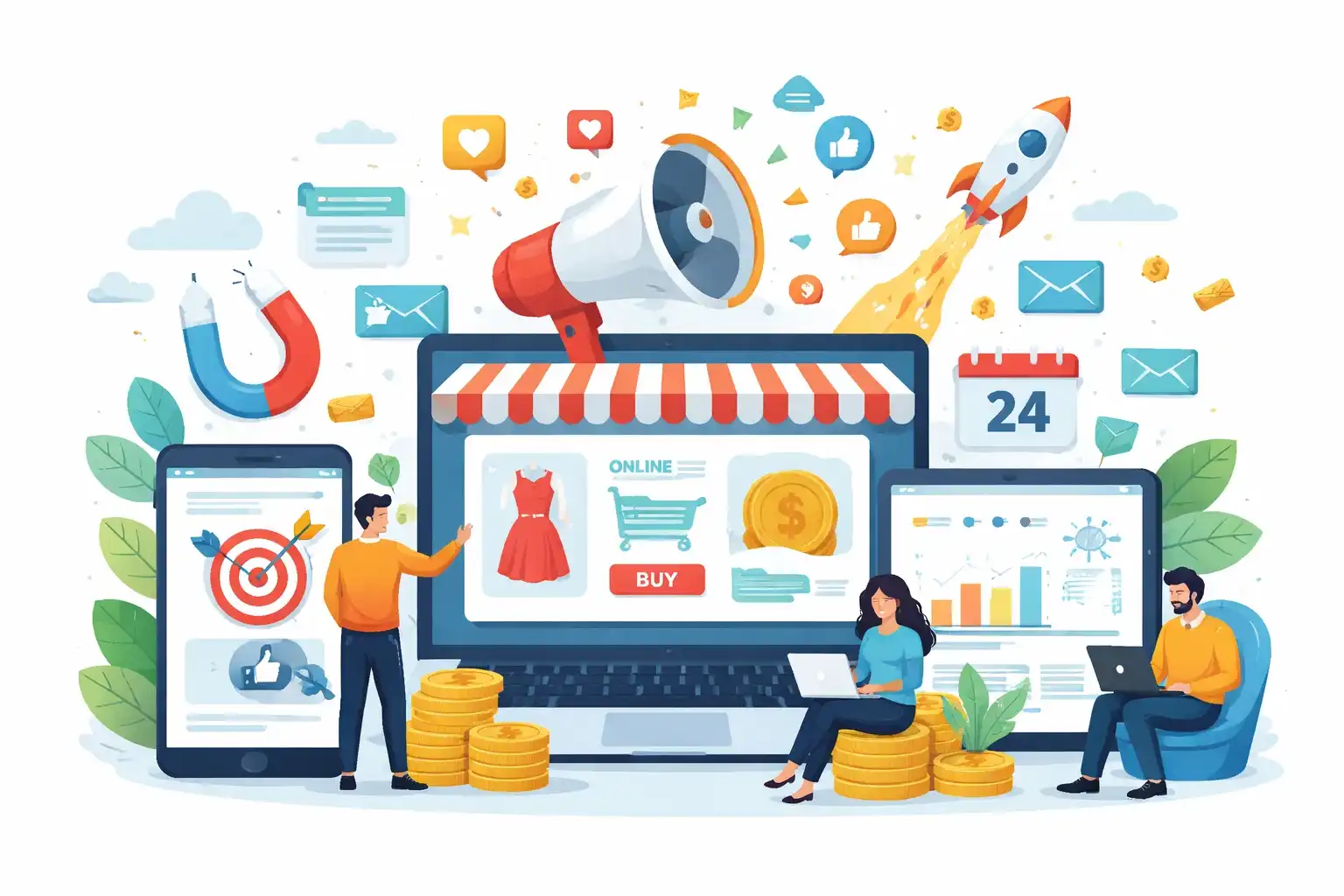 digital marketing services for online sales