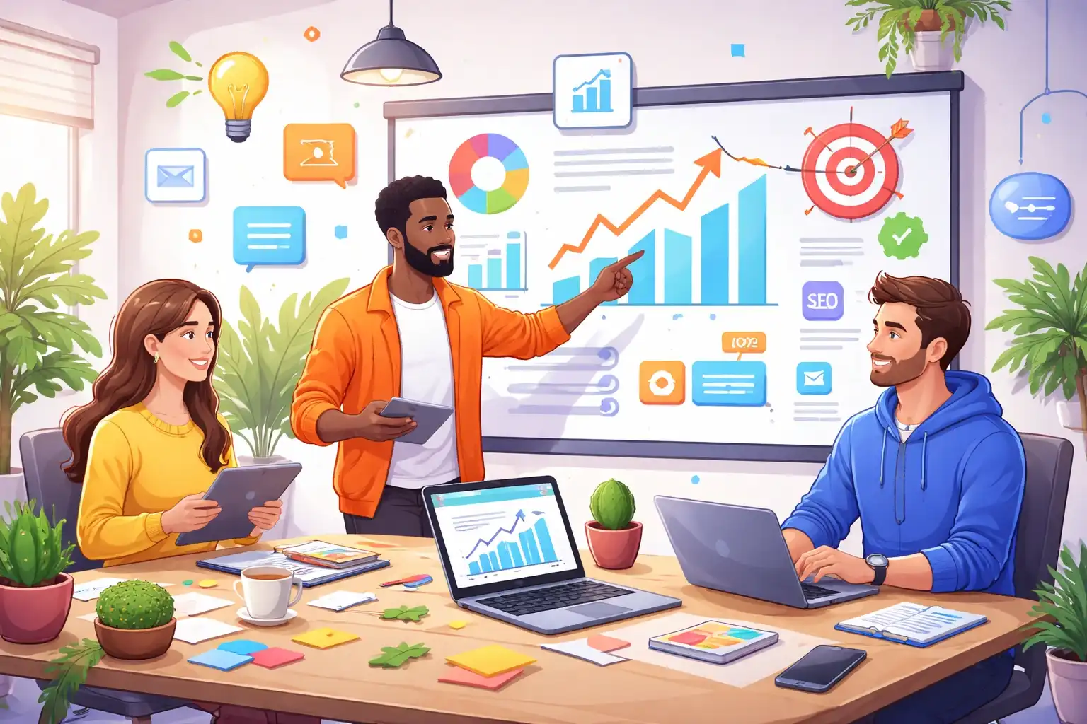 Custom digital marketing strategies for startups