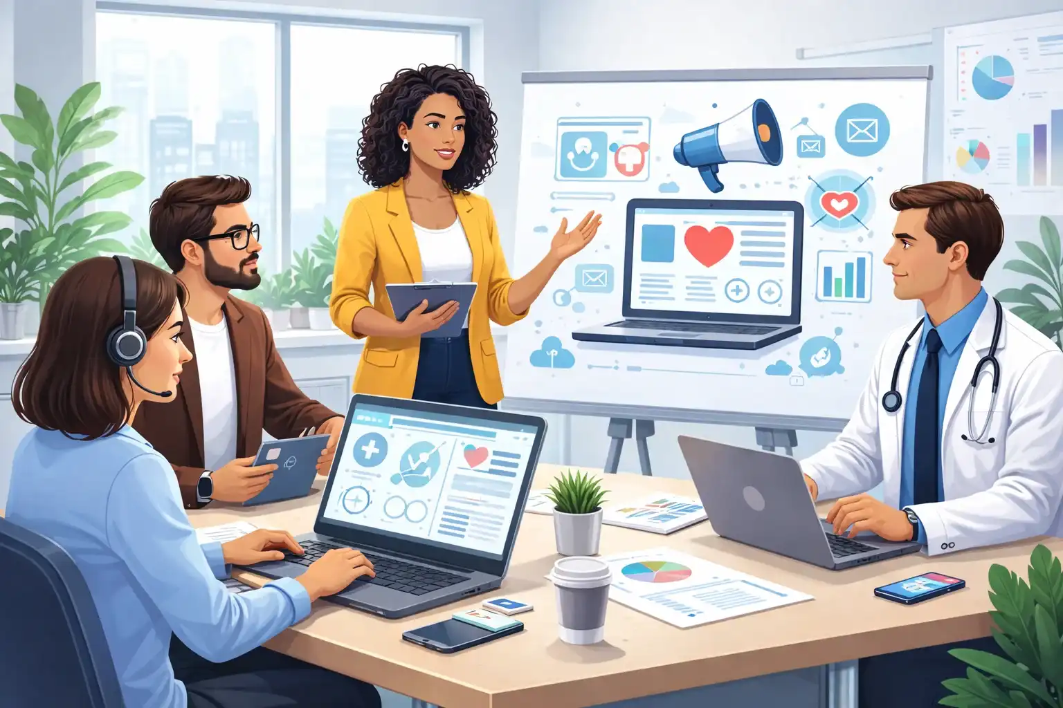 Healthcare digital marketing