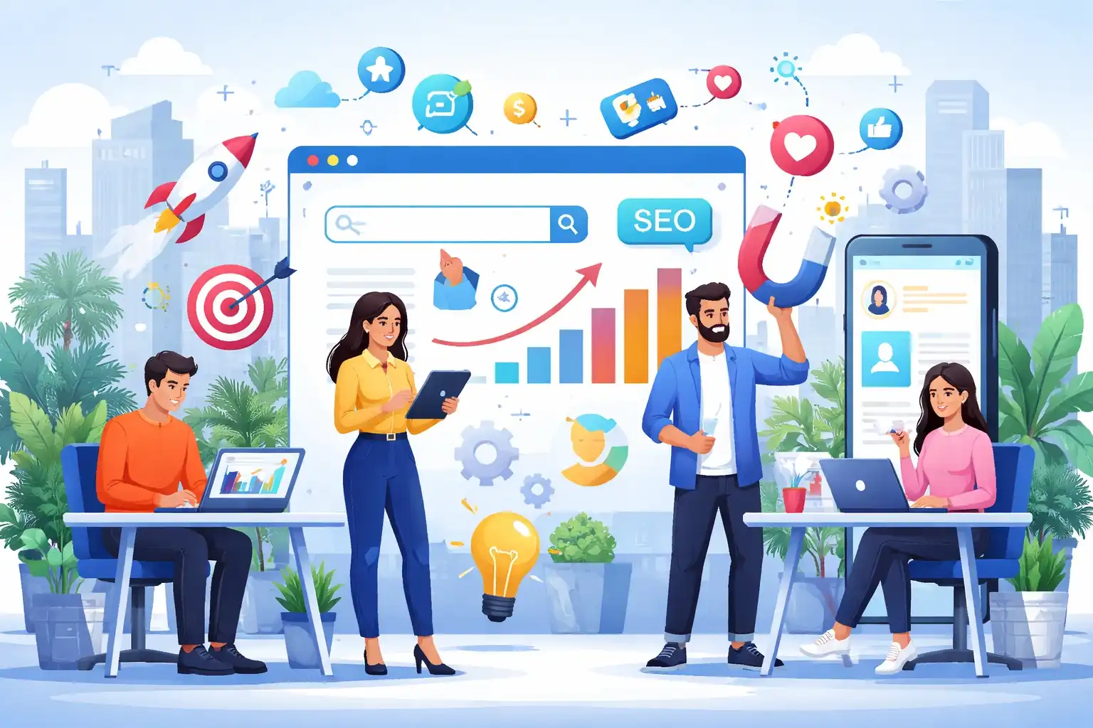 SEO & Social Media Marketing in Noida Sector 76