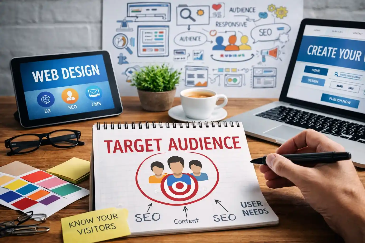 target audience web design