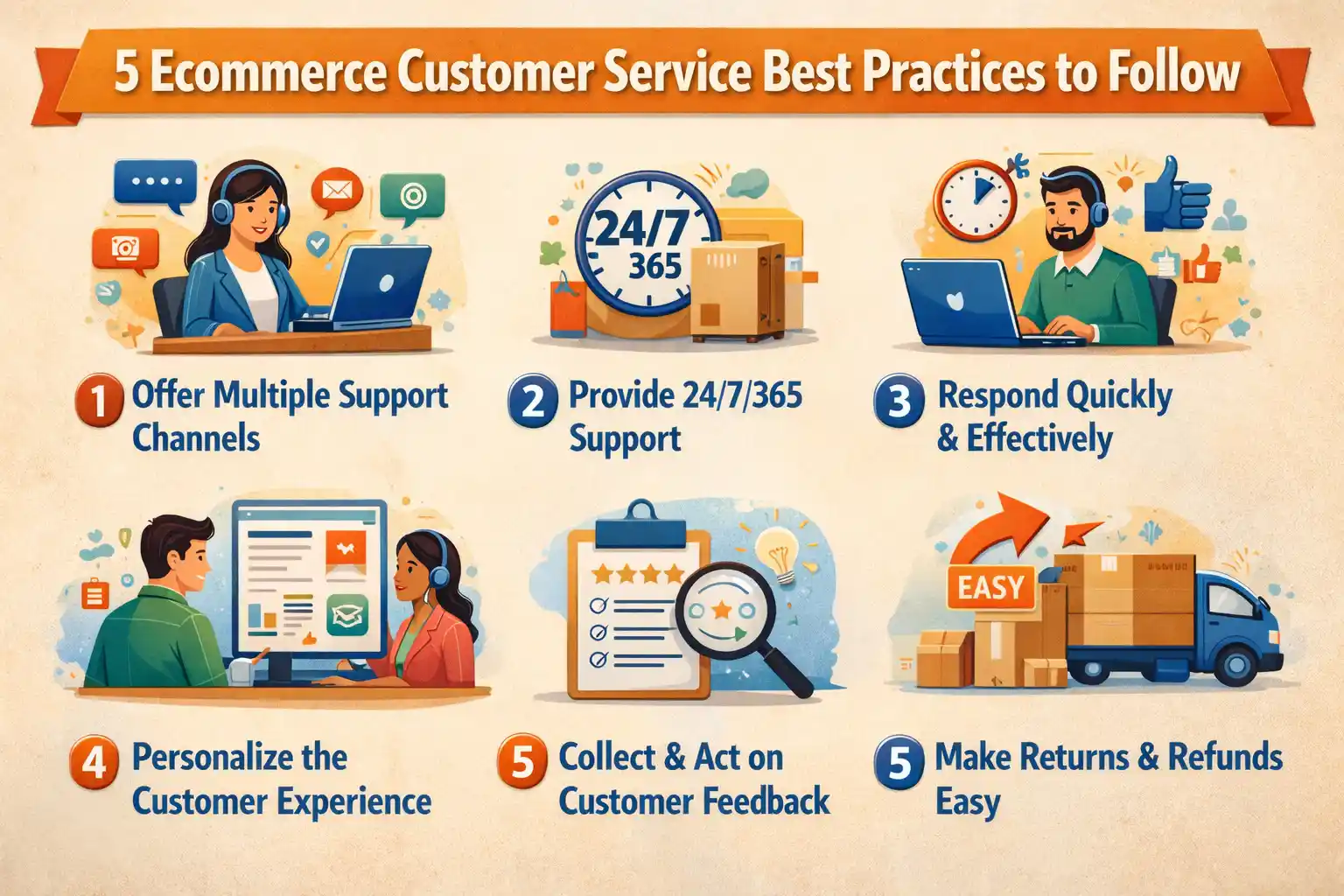 ecommerce customer service best practices