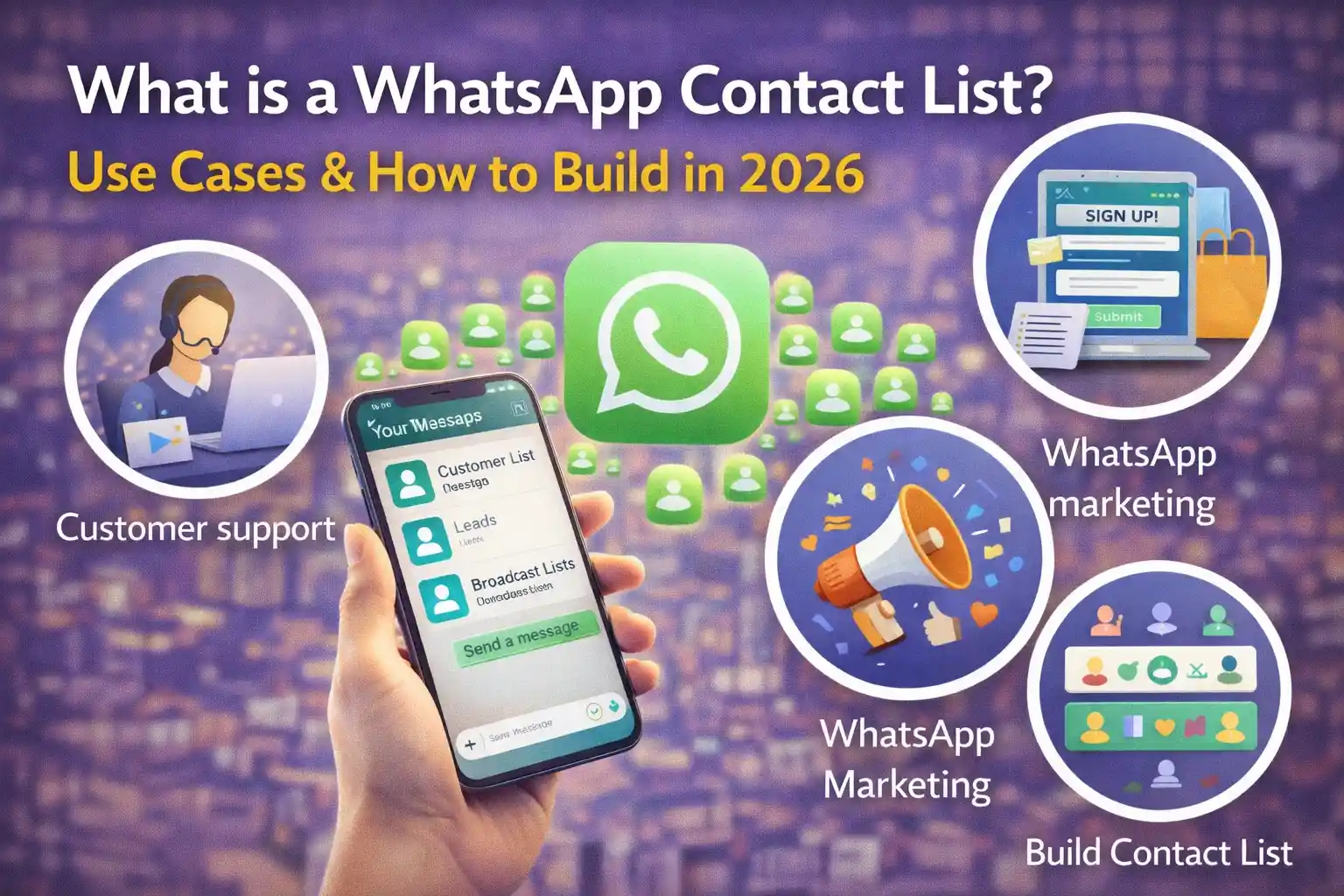 what is whatsapp contact list