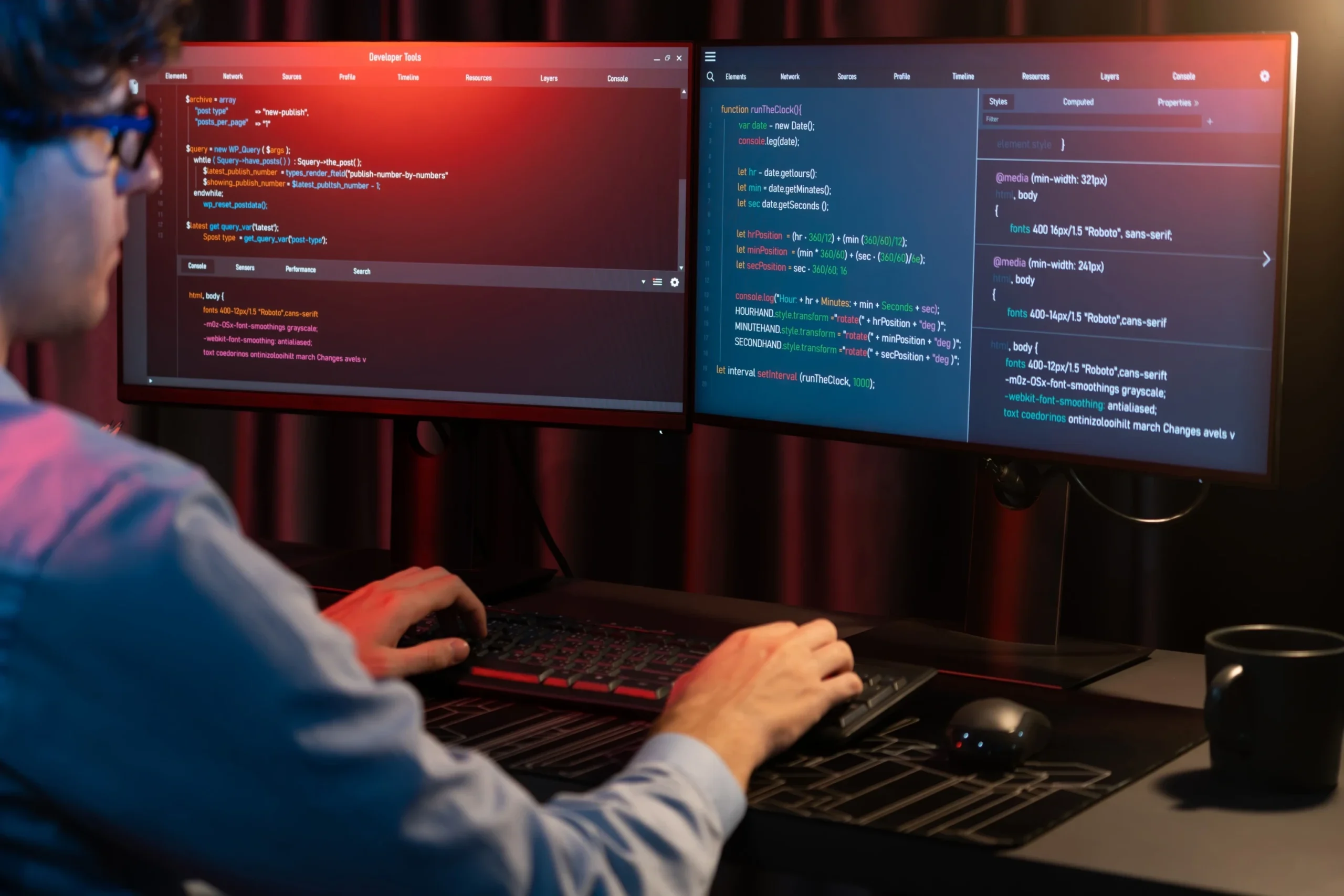 Website development