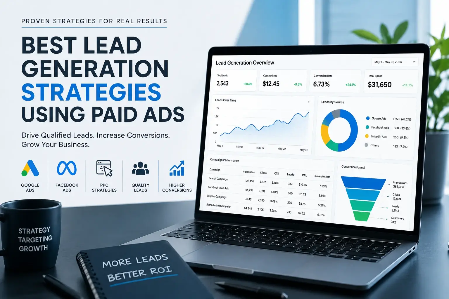 lead generation using paid ads