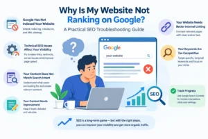 website not ranking on Google
